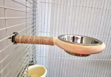 Load image into Gallery viewer, Snack-N-Perch bird feeder perch